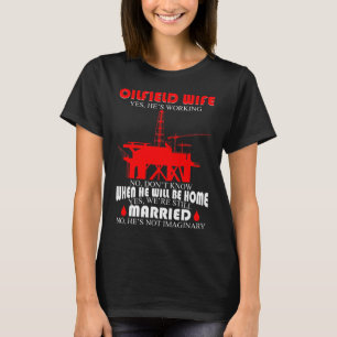 Tshirt de la femme d'Oilfield