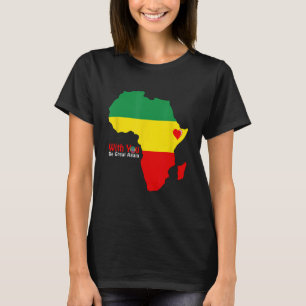 Tshirt de la fierté éthiopienne Dr Abiy Ahmed Stan