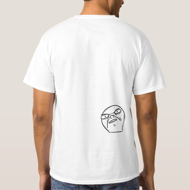 Tshirt de mémo amusant (Dos)