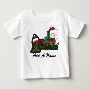 Tshirt de Noël 1er personnalisable