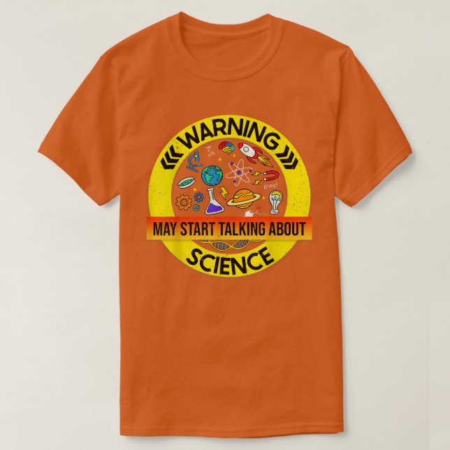 Tshirt de science amusant, cadeau de l'amoureux de (Design devant)