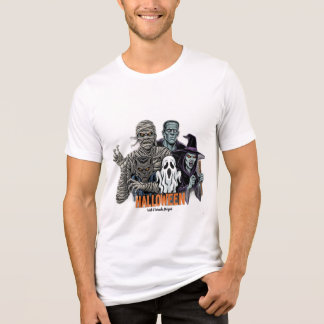 Tshirt des monstres d'Halloween