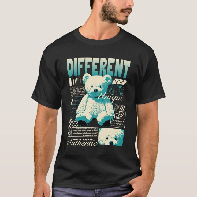 Tshirt différent (Devant)