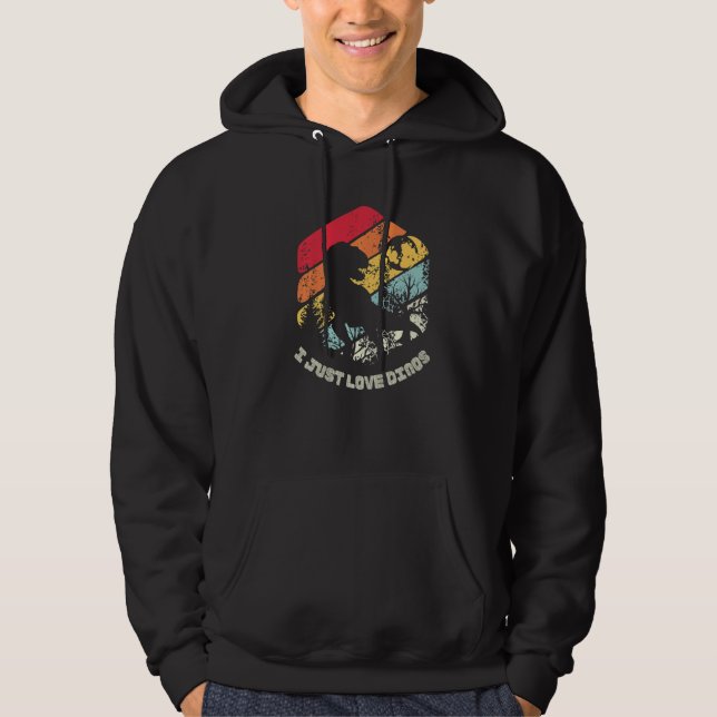 Tshirt Dinosaur, j'adore Dinos, tee Premi (Devant)