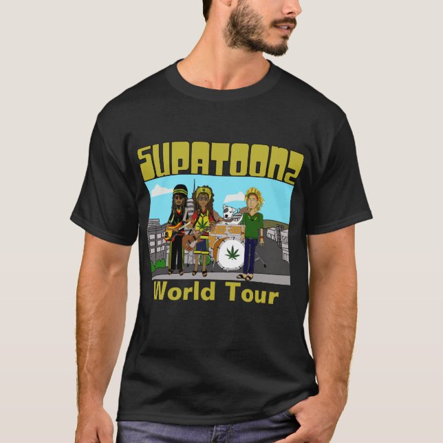 Tshirt du Concert pour la tournée mondiale de Supa (Devant)