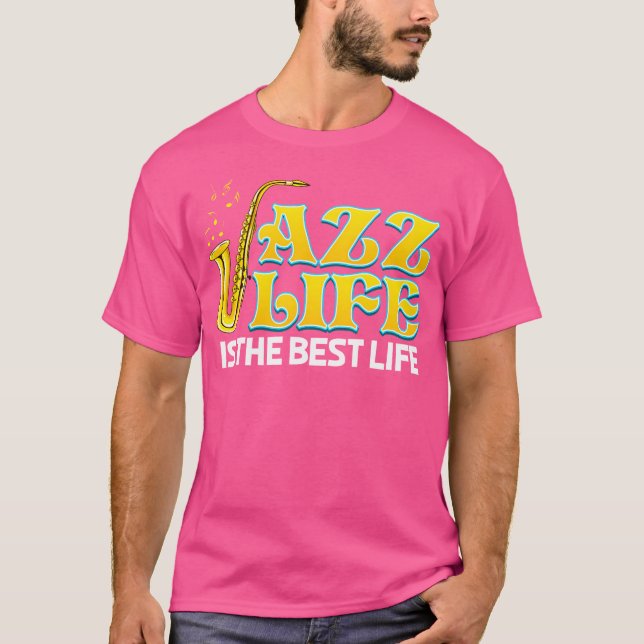 Tshirt du Festival de Jazz pour les amateurs de Ja (Devant)