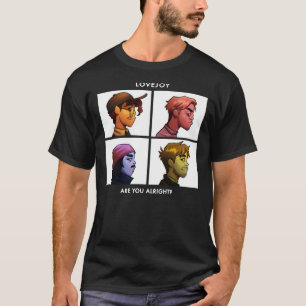 tshirt du groupe lovejoy - sweat - shirts à capuch