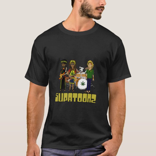 Tshirt du groupe Supatoonz (Devant)