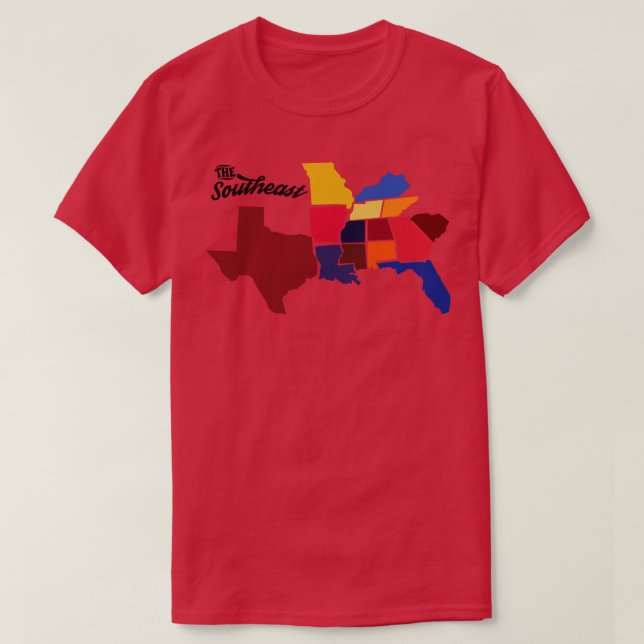 TShirt du sud-est (Design devant)