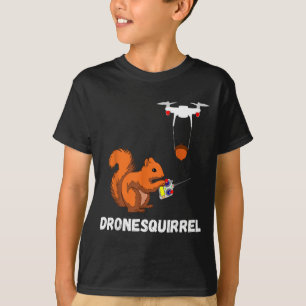 Tshirt Écureuil Pilote de Drone Opérateurs de Quad