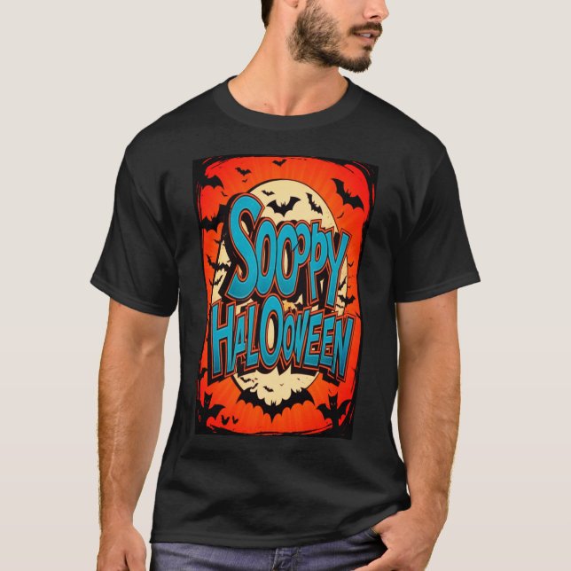Tshirt éffrayant Halloween (Devant)