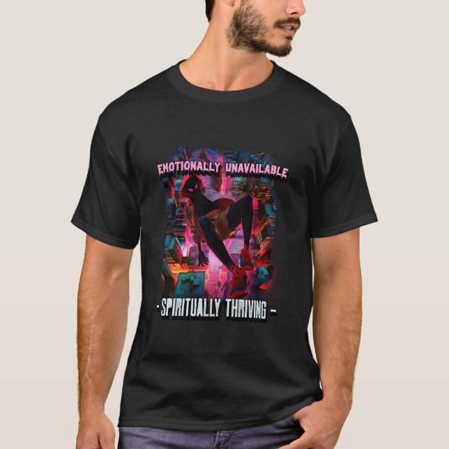 Tshirt émotionnellement indisponible (Devant)