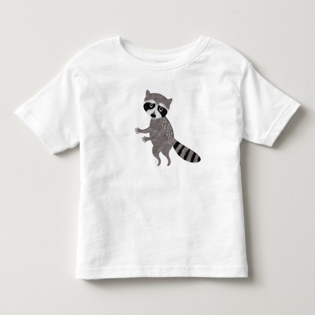 Tshirt Enfants Mr. Racoon Amusant (Devant)