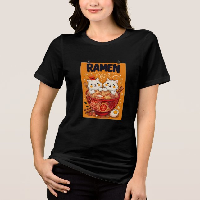 Tshirt féminin Ramen (Recto)