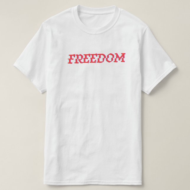 Tshirt "FREEDOM" (Design devant)