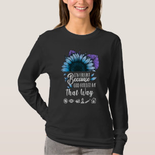 Tshirt Funny Pour Femmes Plus Taille Tournesol Gra