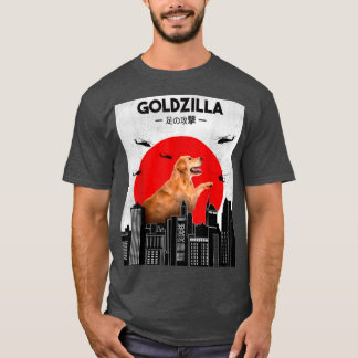 Tshirt Golden Retriever, Funky Golden Retriever