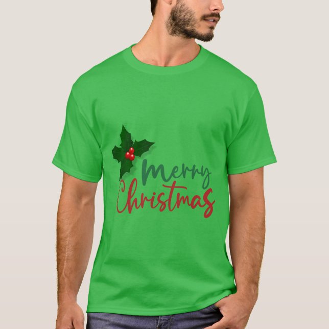Tshirt homme à thème de Noël (Devant)