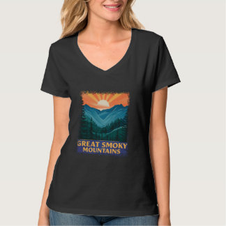 Tshirt Homme Femme Parc National Great Smoky Mount