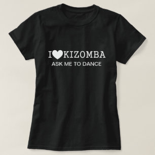 Tshirt « I Love Kizomba » p Femme