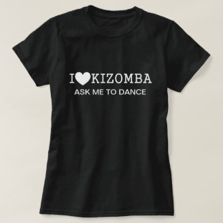 Tshirt « I Love Kizomba » p Femme