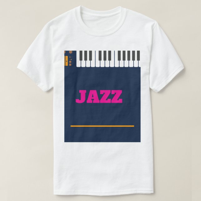 Tshirt jazz (Design devant)