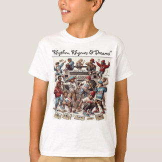 Tshirt Jeune "Rythme, rimes et rêves"