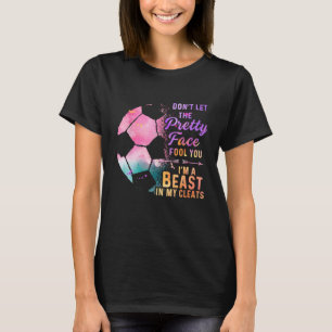 Tshirt joueur de football pour gardienne de but de