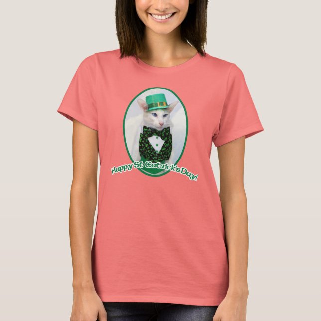 Tshirt Jour de la Saint Patrick de Skeezix McCat (Devant)