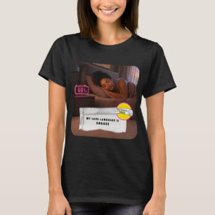 TShirt Langage d'Amour Blagues sur les Emballages 