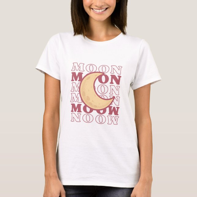 Tshirt LUNE pour femmes  (Devant)