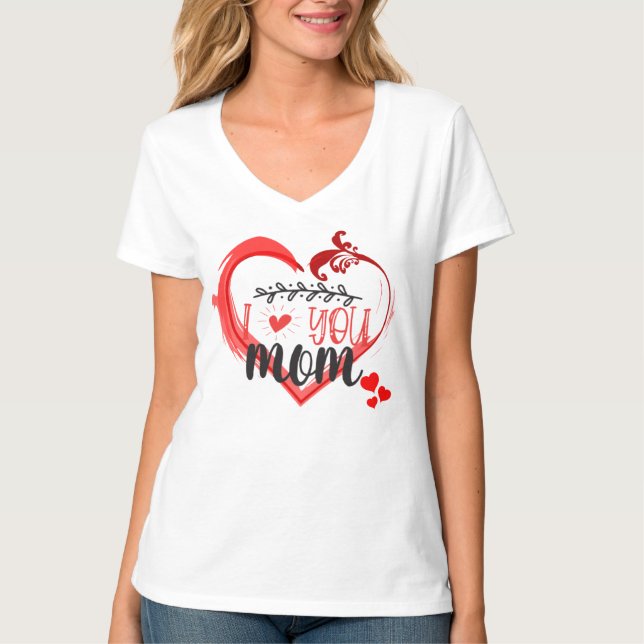 TShirt Madre mi corazon se multiplica (Devant)