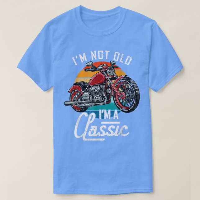 Tshirt Moto Classique, Je suis une Chemise Classiq (Design devant)
