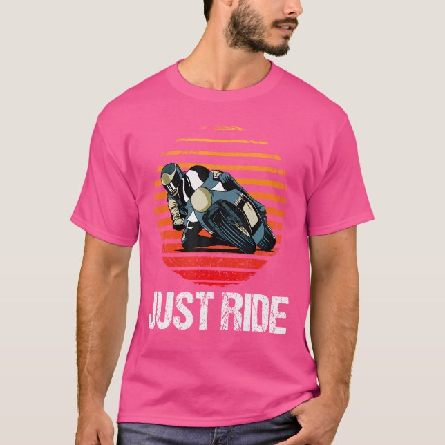 Tshirt Moto Pour Un Vélo (Devant)