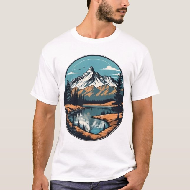 Tshirt Mountain Vista (Devant)
