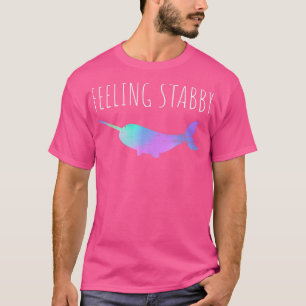 Tshirt Narwhal, Feed Stabby Drôle Narwhal