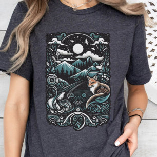 Tshirt nature, Renard dans la nature, Scène de mon