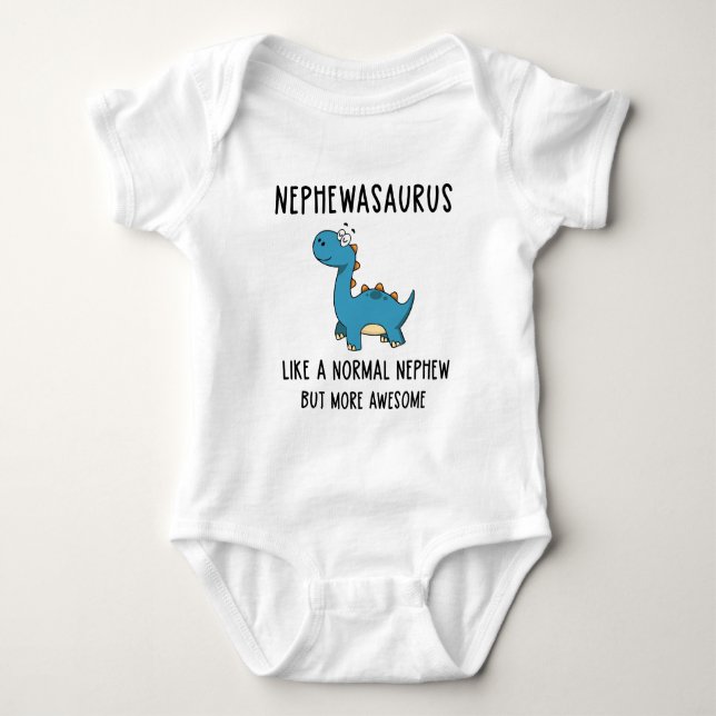Tshirt Neveu Dinosaure Enfants Tshirt Neveausaurus (Devant)