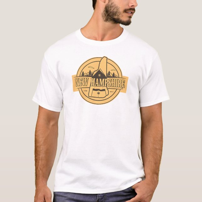 Tshirt New Hampshire V03 (Devant)