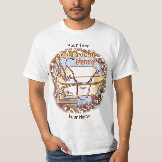 Tshirt Ophtalmic Nurse (Devant)
