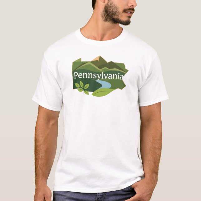 Tshirt Pennsylvania V05 (Devant)
