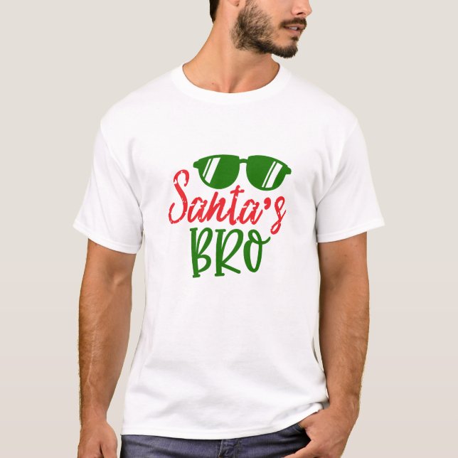 Tshirt père Noël Bro (Devant)