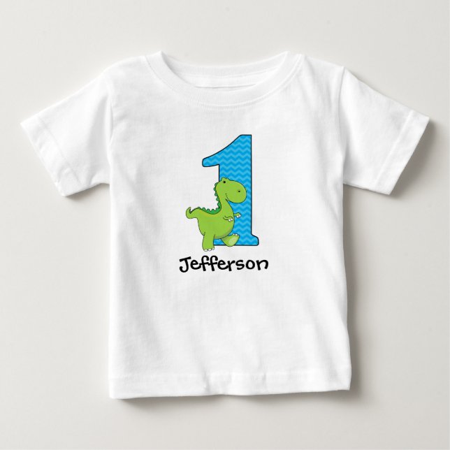Tshirt personnalisé pour le premier anniversaire d (Devant)