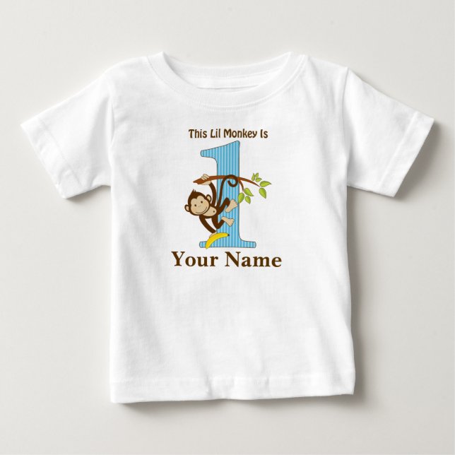 Tshirt personnalisé pour le premier anniversaire d (Devant)