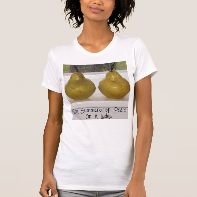 Tshirt photo Summercriscrisp Pears on Ledge Art (Devant)