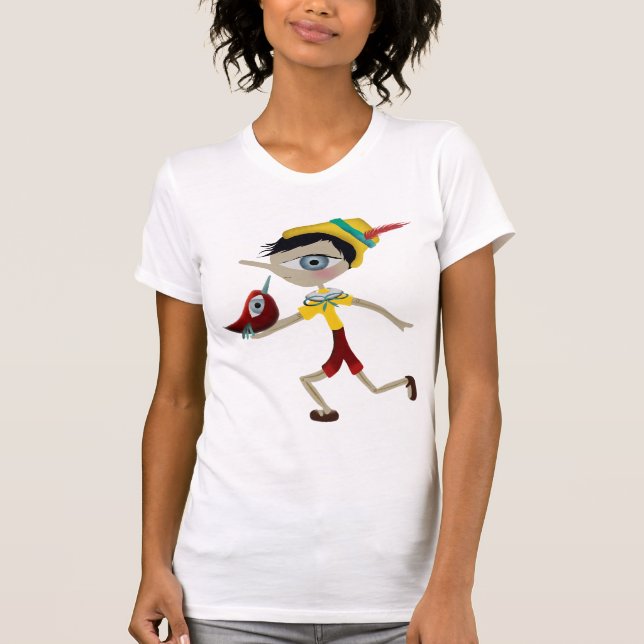Tshirt Pinotxo Pinocho Pinoquio (Devant)