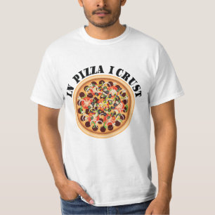 Tshirt Pizza - Dans Pizza I Crust
