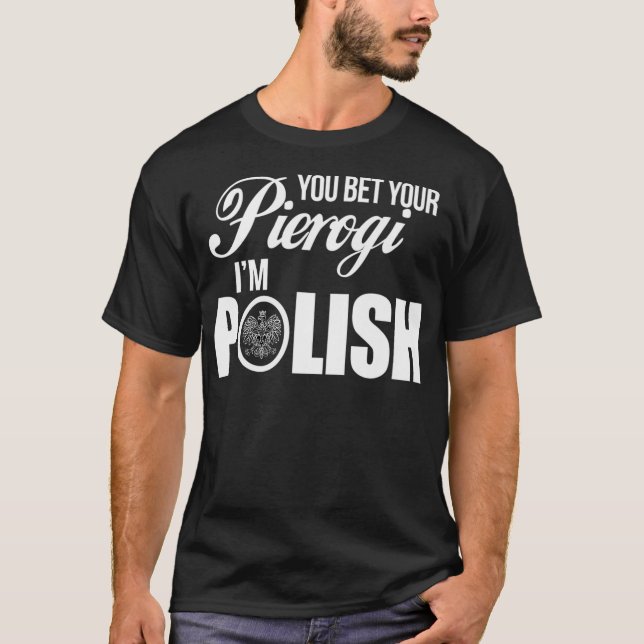 Tshirt polonais drôle Pierogi Polska Tee Dyngus (Devant)