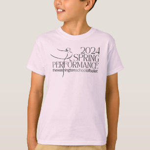 Tshirt pour enfants de performance printemps 2024 