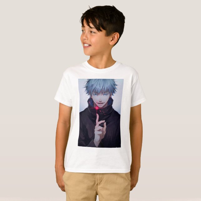 tshirt pour garçons avec design anime (Devant entier)